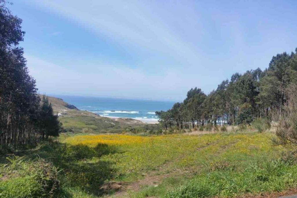 Апартаменты Junto Camino De Santiago,1ª Linea De Playa Финистерре Экстерьер фото