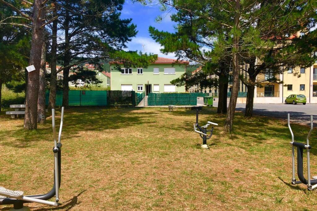 Апартаменты Junto Camino De Santiago,1ª Linea De Playa Финистерре Экстерьер фото