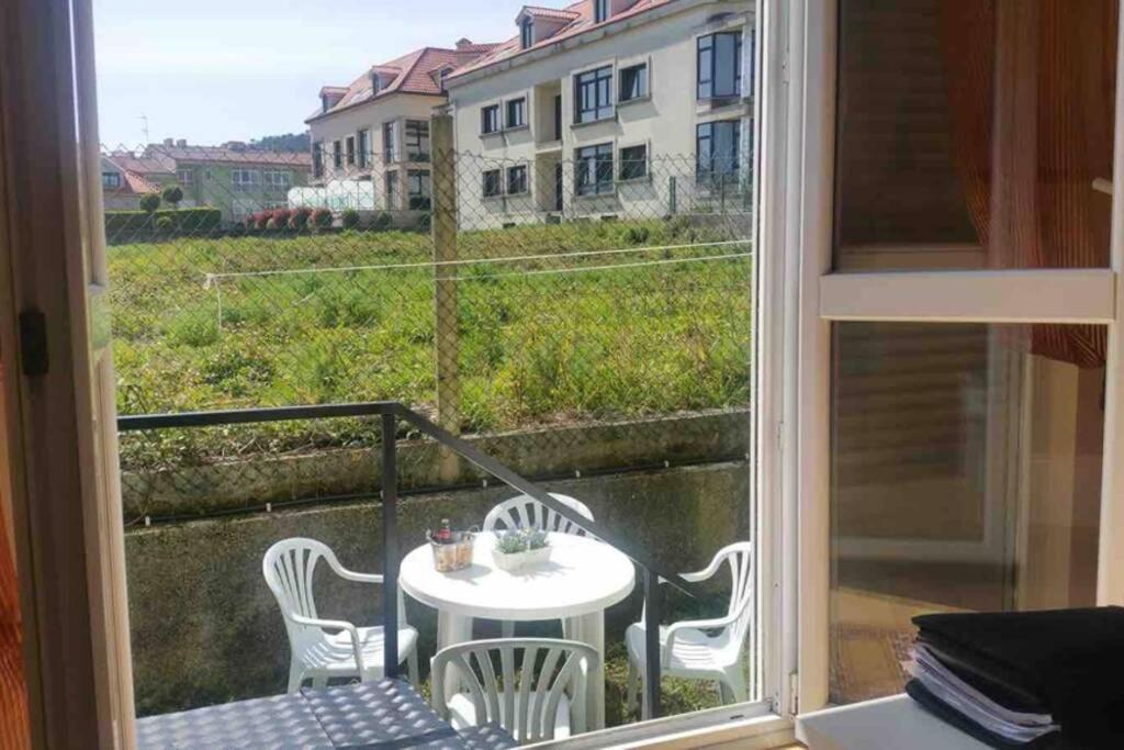 Апартаменты Junto Camino De Santiago,1ª Linea De Playa Финистерре Экстерьер фото