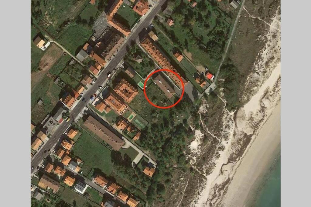 Апартаменты Junto Camino De Santiago,1ª Linea De Playa Финистерре Экстерьер фото