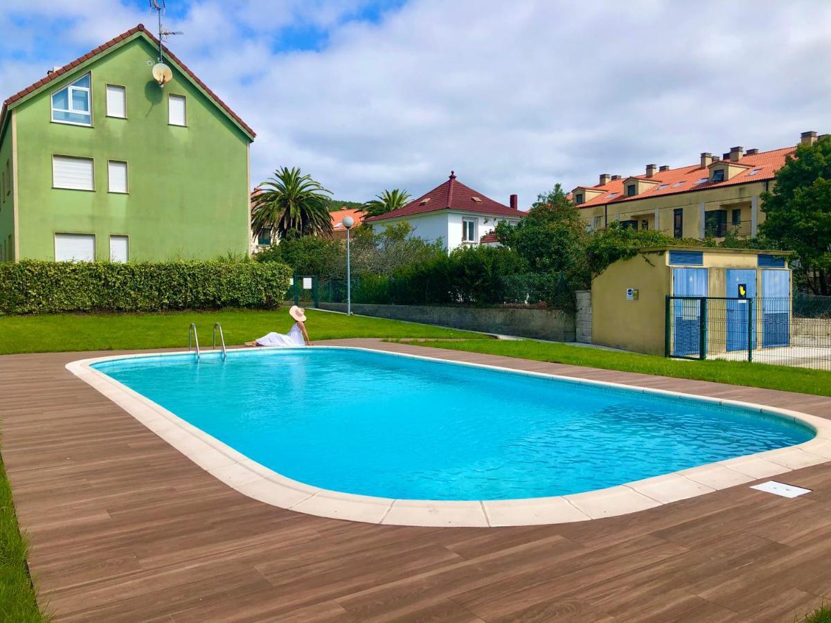 Апартаменты Junto Camino De Santiago,1ª Linea De Playa Финистерре Экстерьер фото